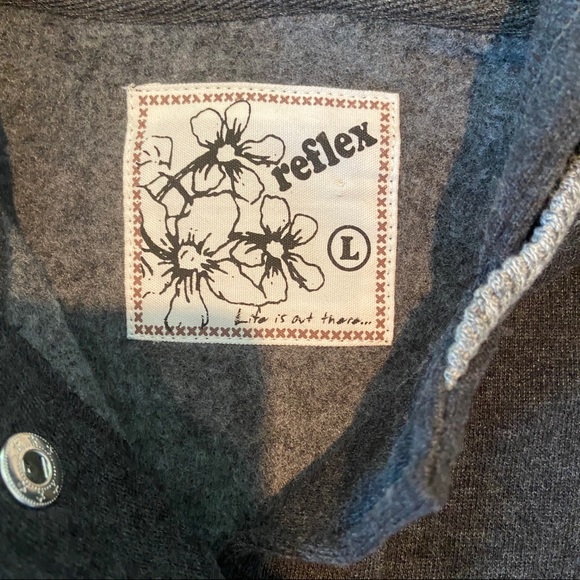 Reflex Varsity Letterman Jacket.  Size Junior Large. EUC. - Picture 3 of 9